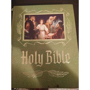 Holy Bible KJV Master Reference/Red Letter Edition Family Heirloom Leather Biund